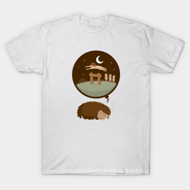 Dreaming Sheep T-Shirt by rafaelkoff